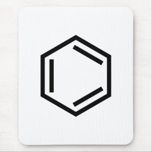 MOUSEPAD SÍMBOLO BENZENO RING