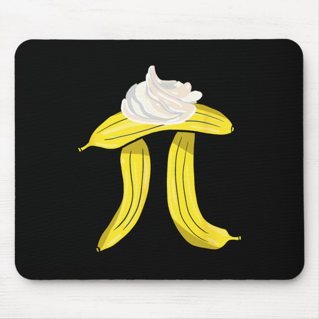 Mousepad Símbolo Bynana Cream Pi - Nerd de Matemática Pie L (Frente)
