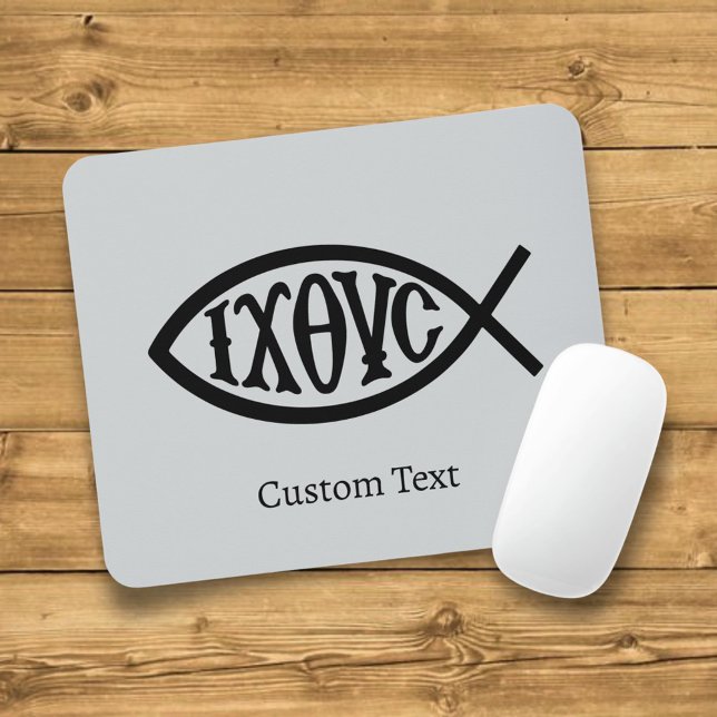 Mousepad Símbolo Cristão Ichthys (Criador carregado)
