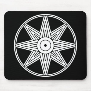 Mousepad Símbolo da estrela de Inanna