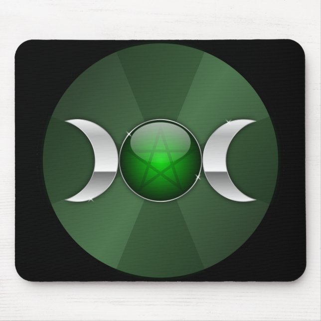 Mousepad símbolo da lua da deusa (Frente)