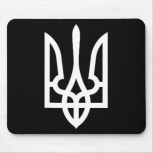 Mousepad Símbolo da Ucrânia Exército Ucraniano Médio Emblem