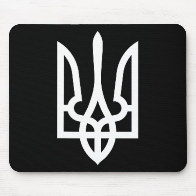 Mousepad Símbolo da Ucrânia Exército Ucraniano Médio Emblem (Frente)