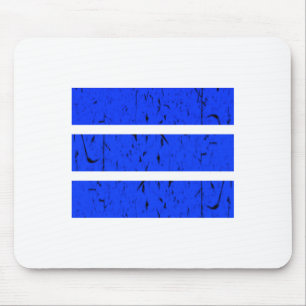 Mousepad Símbolo de 3 linhas legal Uniformidade e Harmoni