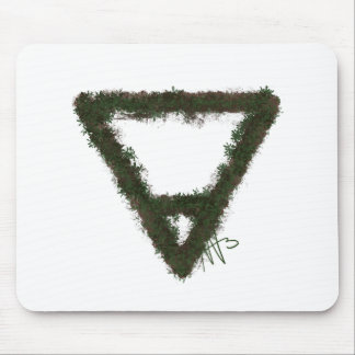 Mousepad Símbolo de Alquimia do Elemento Rocky Earth