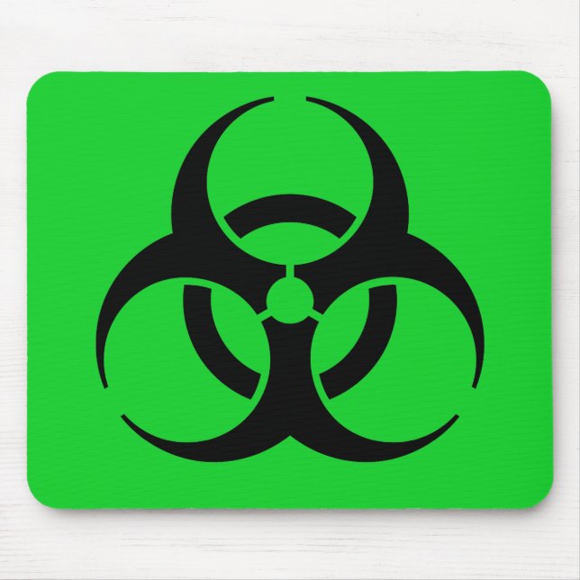 Mousepad Símbolo de Biohazard (Frente)