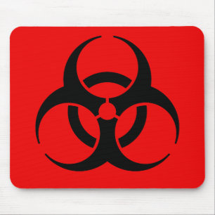 Mousepad Símbolo de Biohazard