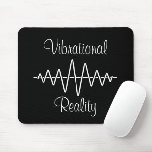 Mousepad Símbolo de frequência de vibração Texto autom