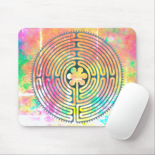 Mousepad Símbolo de Geometria Sagrado - Chartres Labyrinth