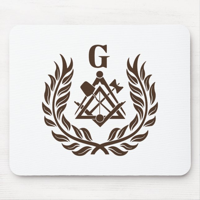Mousepad Símbolo de maçonaria (Frente)
