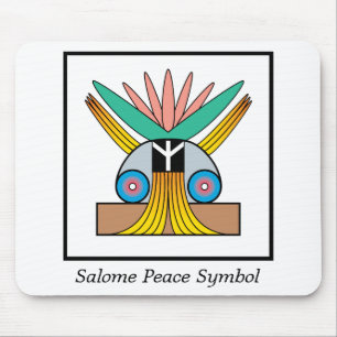 Mousepad Símbolo de paz de Salome