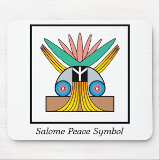 Mousepad Símbolo de paz de Salome