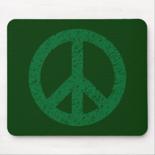 Mousepad Símbolo de paz escrivado