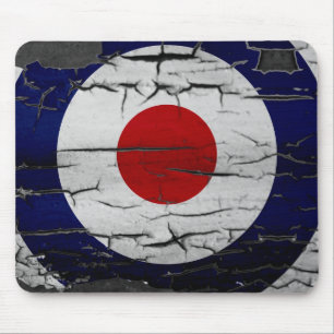 Mousepad Símbolo do alvo da modificação da aflição