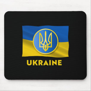 Mousepad Símbolo do Estado Ucraniano - Bandeira da Ucrânia