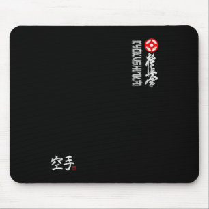 Mousepad Símbolo do Karate Kyokushin Treinamento no Dojo Ky