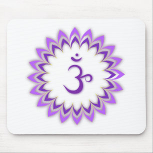 Mousepad Símbolo do OM/coroa Chakra