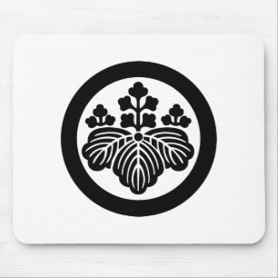 Mousepad Símbolo japonês da crista KAMON da família