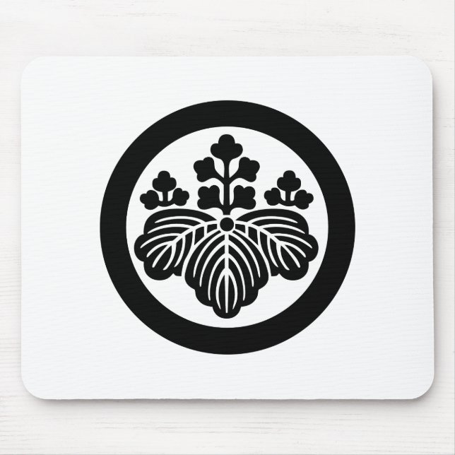 Mousepad Símbolo KAMON Crest da Família Japonesa (Frente)