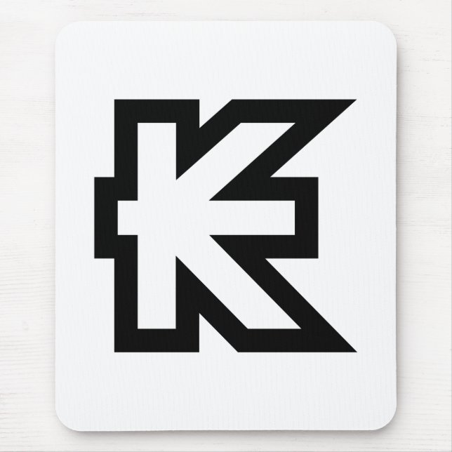 Mousepad Símbolo monetário do Kip do Laos / laotiano (Frente)