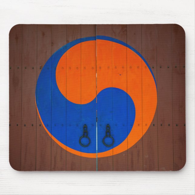 Mousepad Símbolo Yin e Yang, Coreia do Sul (Frente)