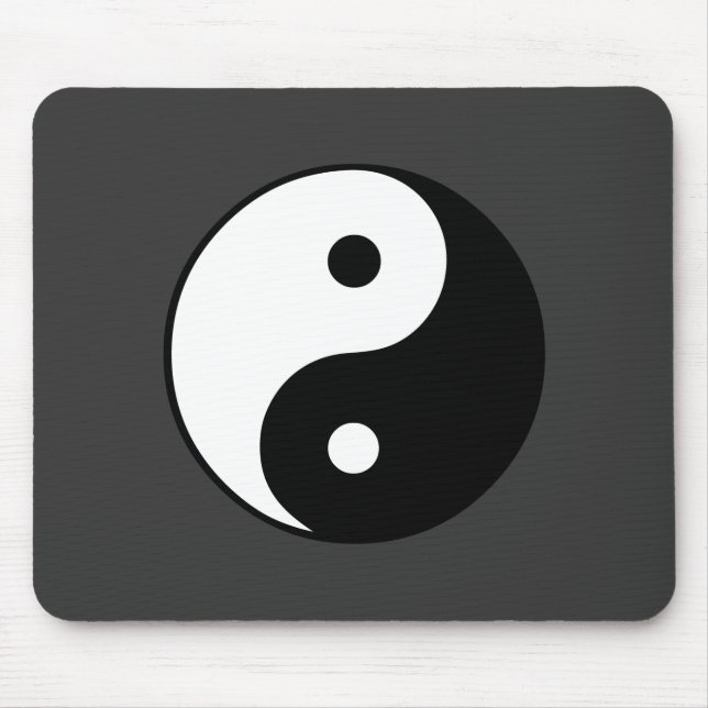 Mousepad Símbolo Yin Yang: (Frente)
