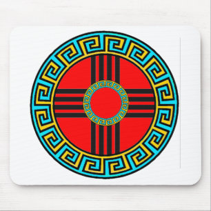Mousepad Símbolo Zia Nativo Americano do Novo México