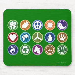 Mousepad Símbolos Eco