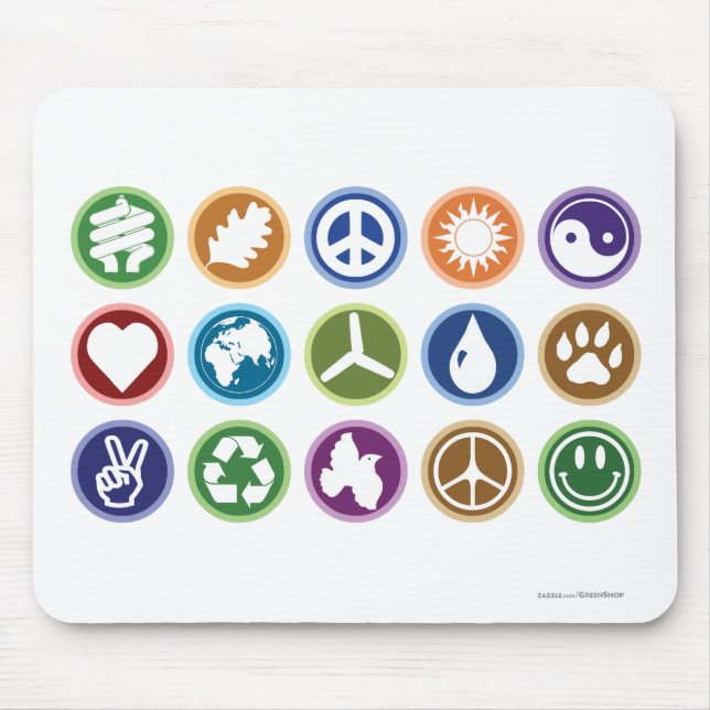 Mousepad Símbolos Eco (Frente)