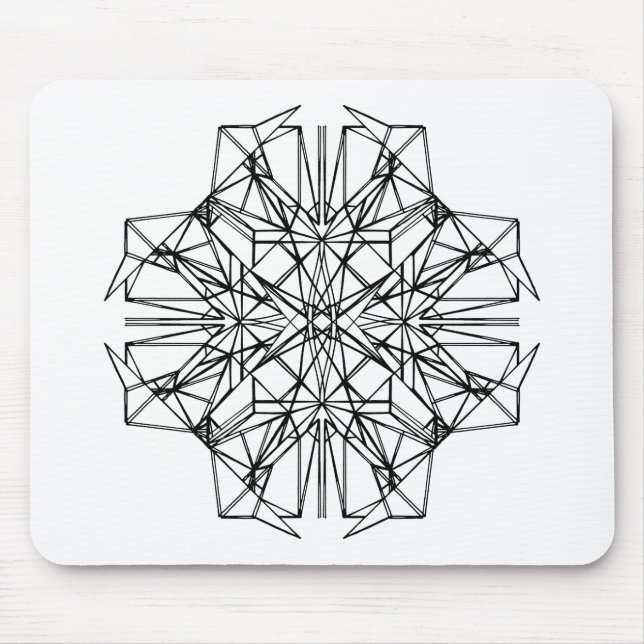 Mousepad simetria geométrica (Frente)