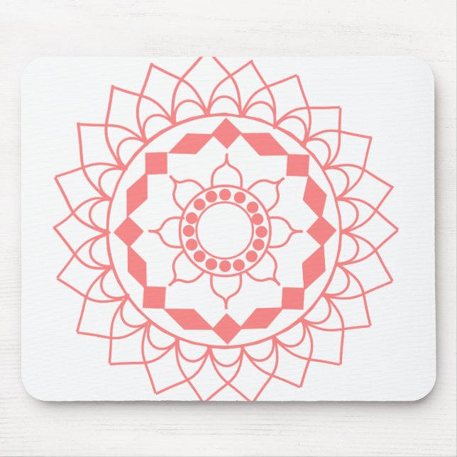 Mousepad Simple Mandala (Frente)