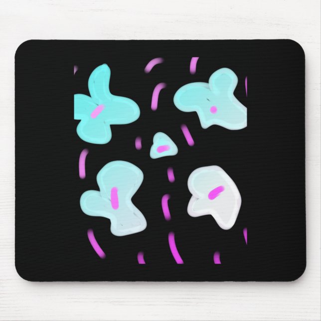 Mousepad Simple Minimal Add Your Text Photo Christmas T S  (Frente)