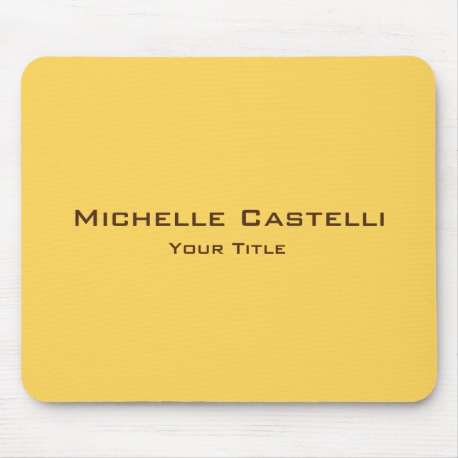 Mousepad Simples Comum Clássica Profissional (Frente)