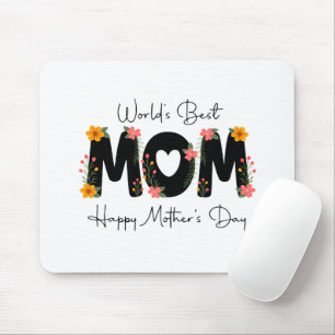Mousepad Simples Melhor Mãe do Mundo no Dia das Mães - Cali