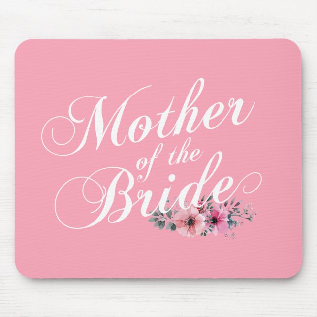 Mousepad Simples para Mãe da Noiva (Frente)