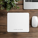 Mousepad Simples personalizado<br><div class="desc">Este simples mouse pad personalizado é perfeito para... . Os recursos do design</div>