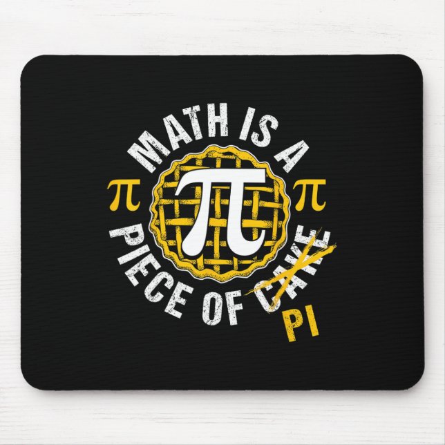 Mousepad Simples Símbolo Pi Camisa Presente Nacional No Dia (Frente)