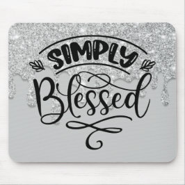 Mousepad Simplesmente abençoado