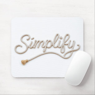 Mousepad Simplificar Texto de Corda