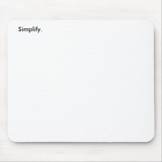Mousepad Simplifique. (3 de 3)