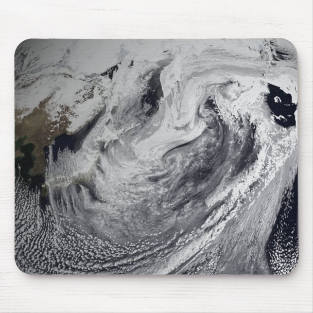 Mousepad Simulação em nuvem de um dia solteiro (Frente)