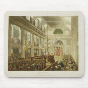 Mousepad Sinagoga, duques Lugar, Houndsditch, de Ackerman