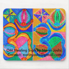 Mousepad Sinal cura de OM por Navin J…
