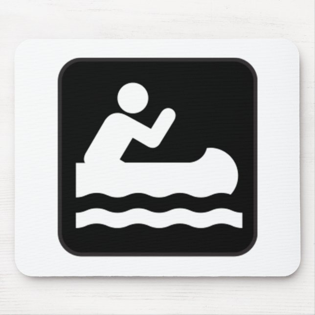 Mousepad Sinal da canoa (Frente)