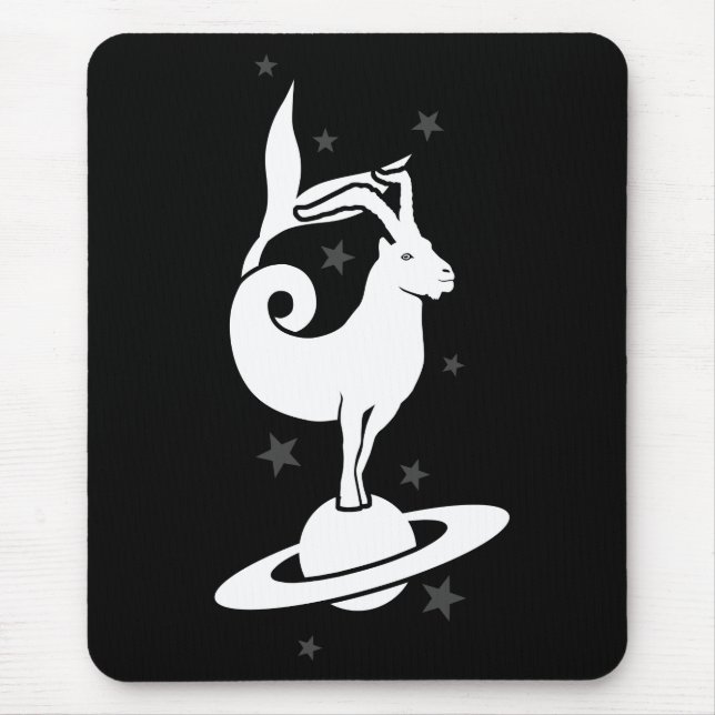 Mousepad Sinal de Capricórnio zodiac (Frente)