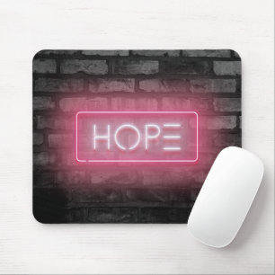 Mousepad Sinal de Esperança Neon