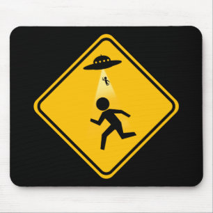 Mousepad Sinal de estrada de rapto