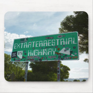 Mousepad Sinal de Estrada Extraterrestre, Rachel, Nevada