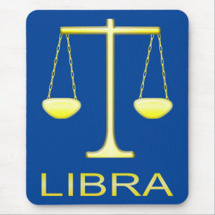 Mousepad Sinal de estrela do Ouro Libra Escala