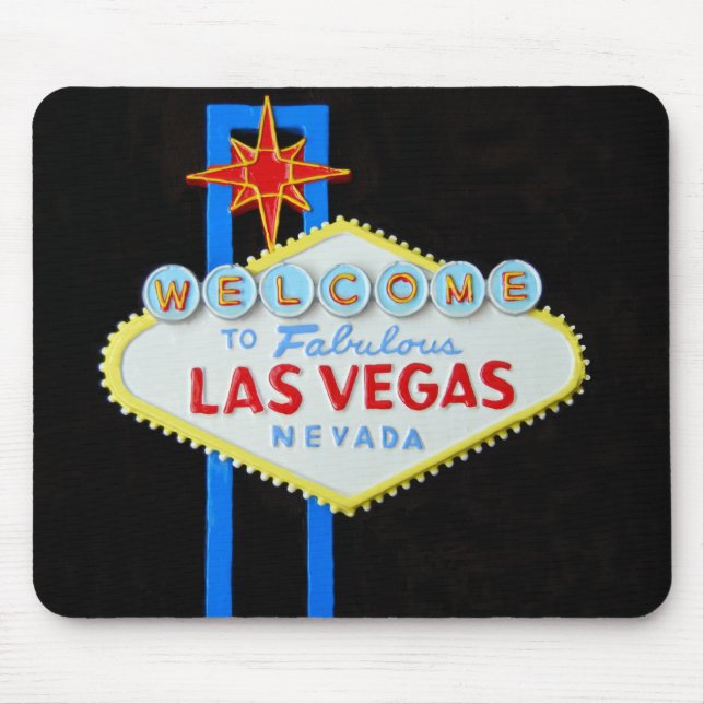 Mousepad Sinal de Las Vegas de solo (Frente)